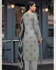 3 Pieces - Orient Unstitched Premium Lawn Suit