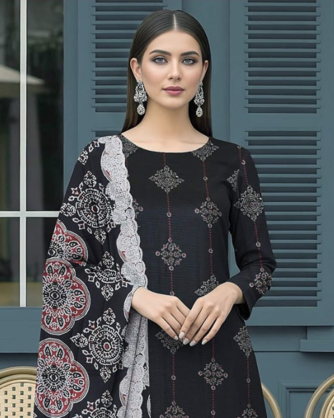 3 Pieces - Orient Unstitched Premium Lawn Suit